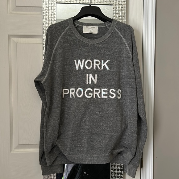 Bow & Drape 2x XXL sweatshirt warm weather winter cozy Spanx 2XL - Picture 1 of 6